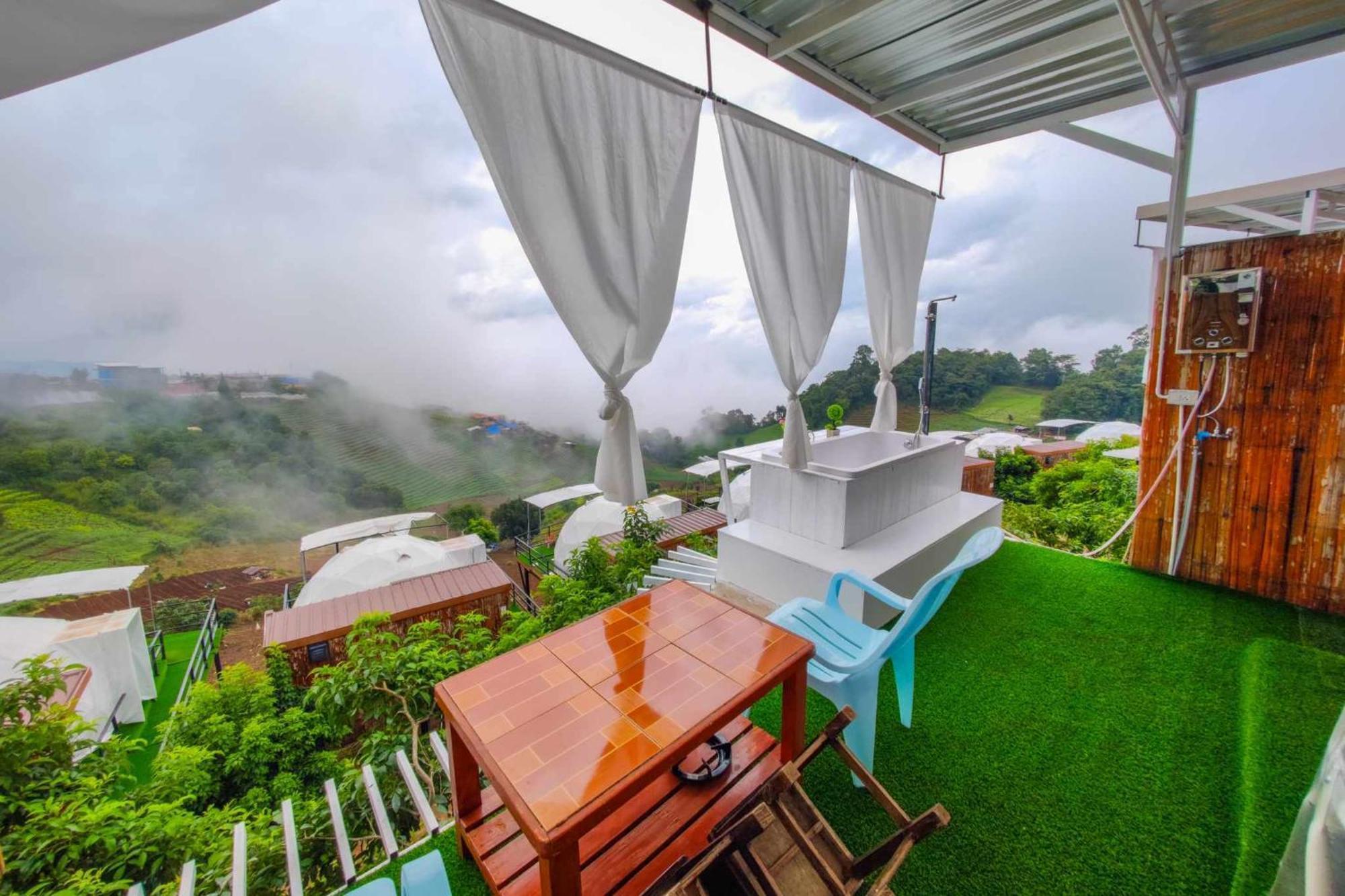 ภูวิมาน ม่อนแจ่ม Hotel Mon Jam Luaran gambar