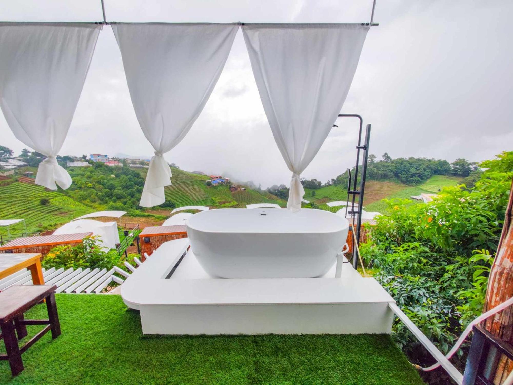 ภูวิมาน ม่อนแจ่ม Hotel Mon Jam Luaran gambar